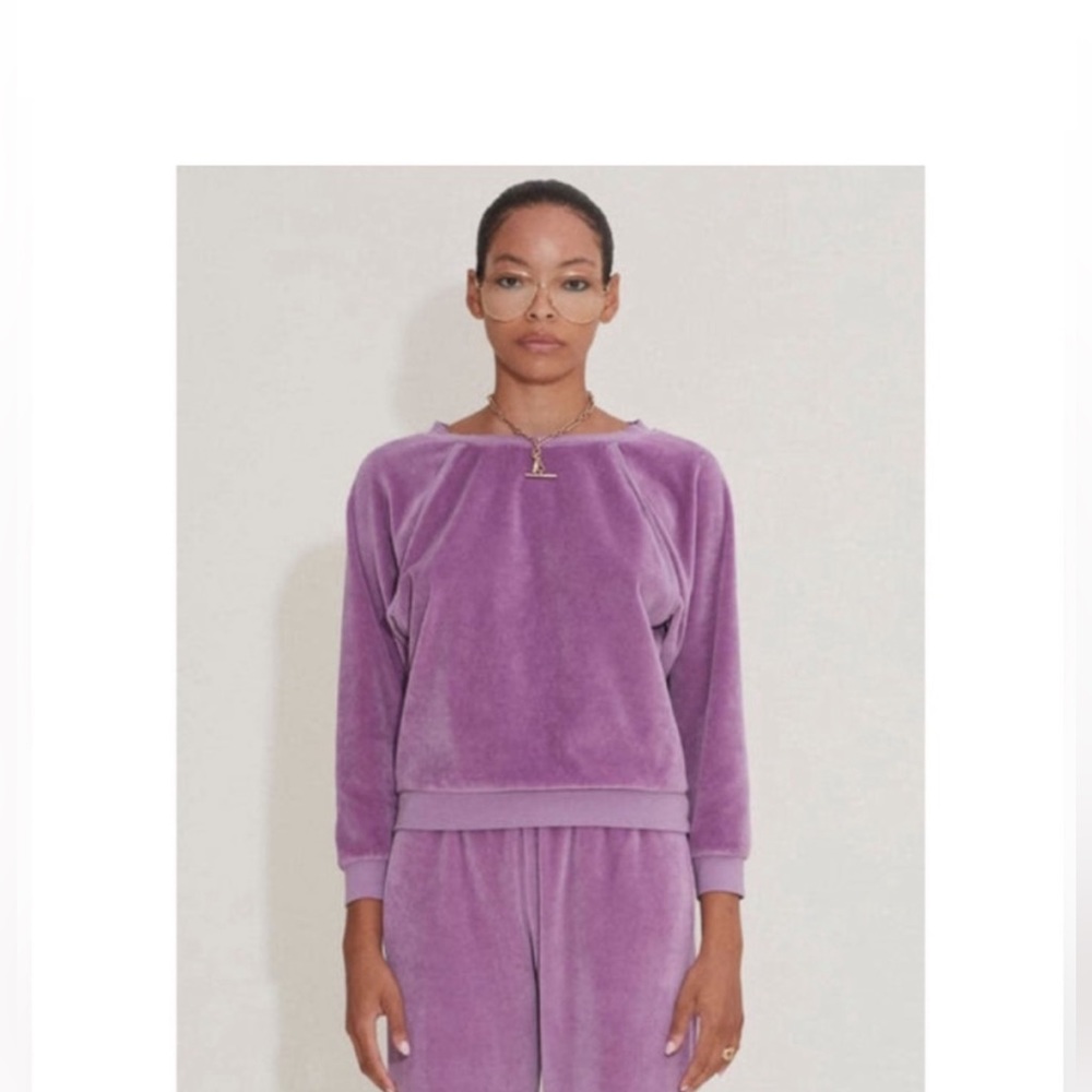 Suzi kondi velour lounge set